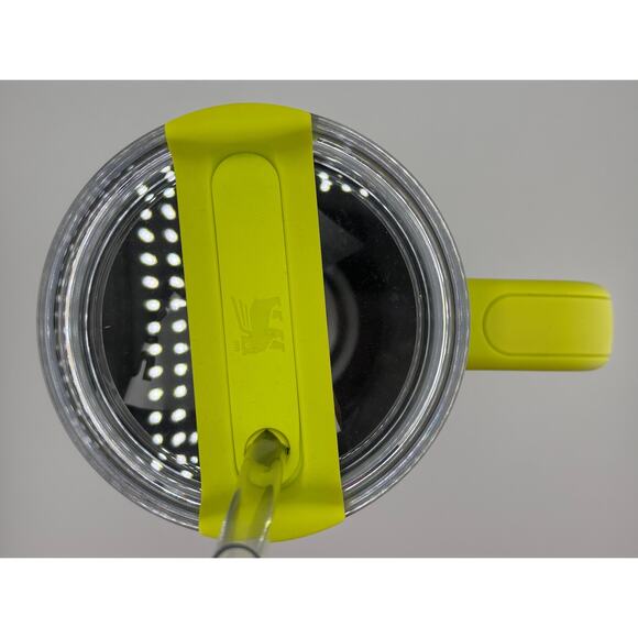 Stanley 40 oz. Quencher H2.0 FlowState Tumbler, FROST/ELECTRIC YELLOW - Picture 3 of 4